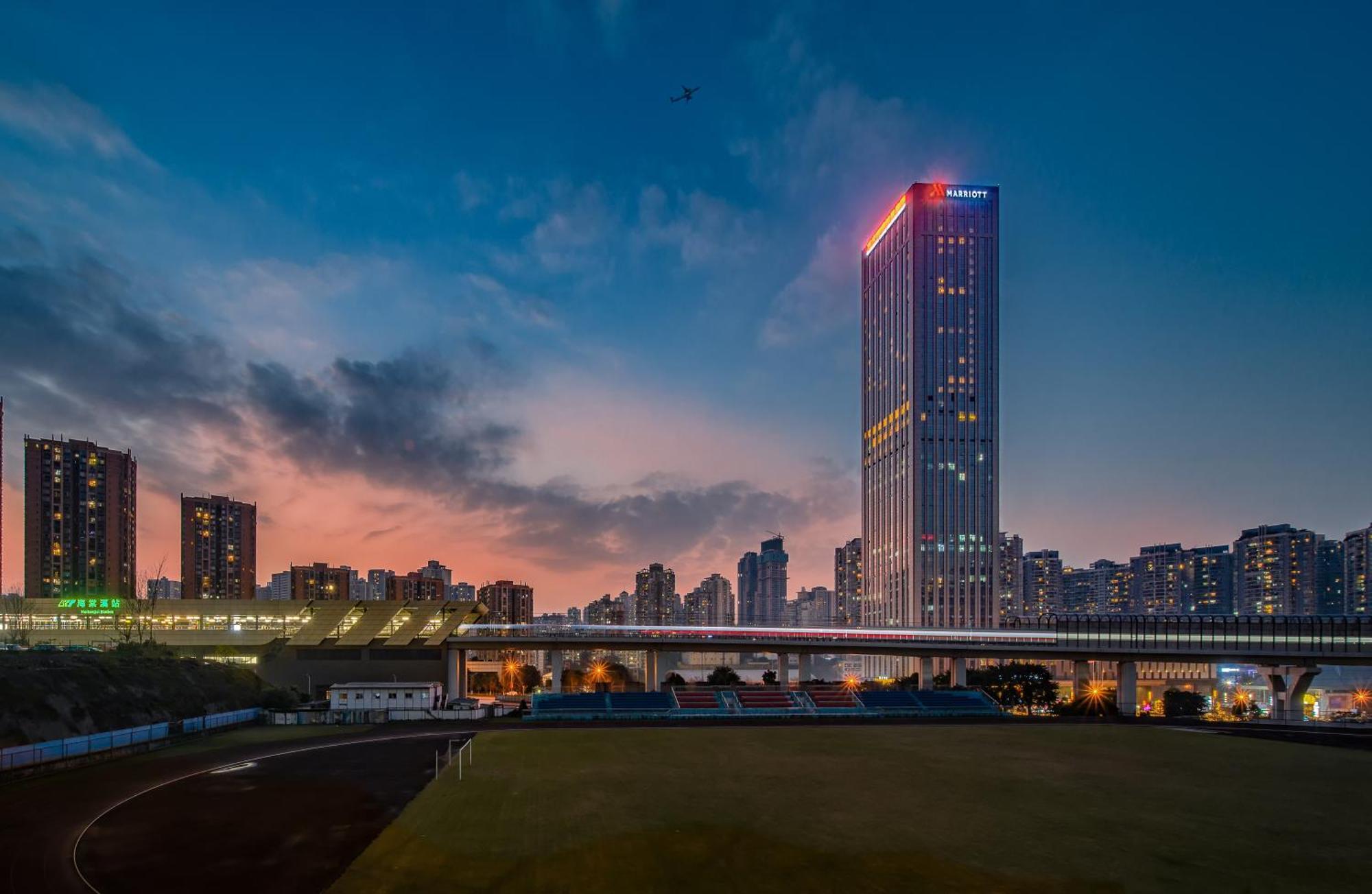 Chongqing Marriott Hotel Dış mekan fotoğraf
