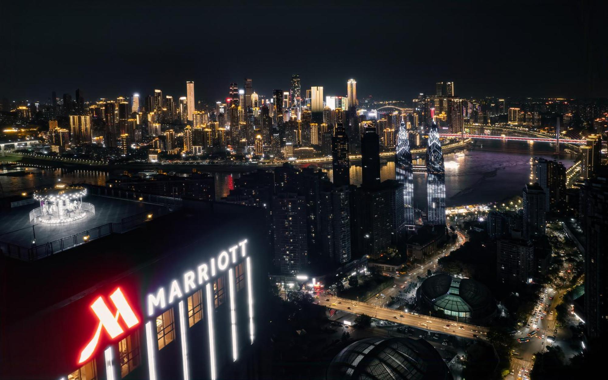 Chongqing Marriott Hotel Dış mekan fotoğraf