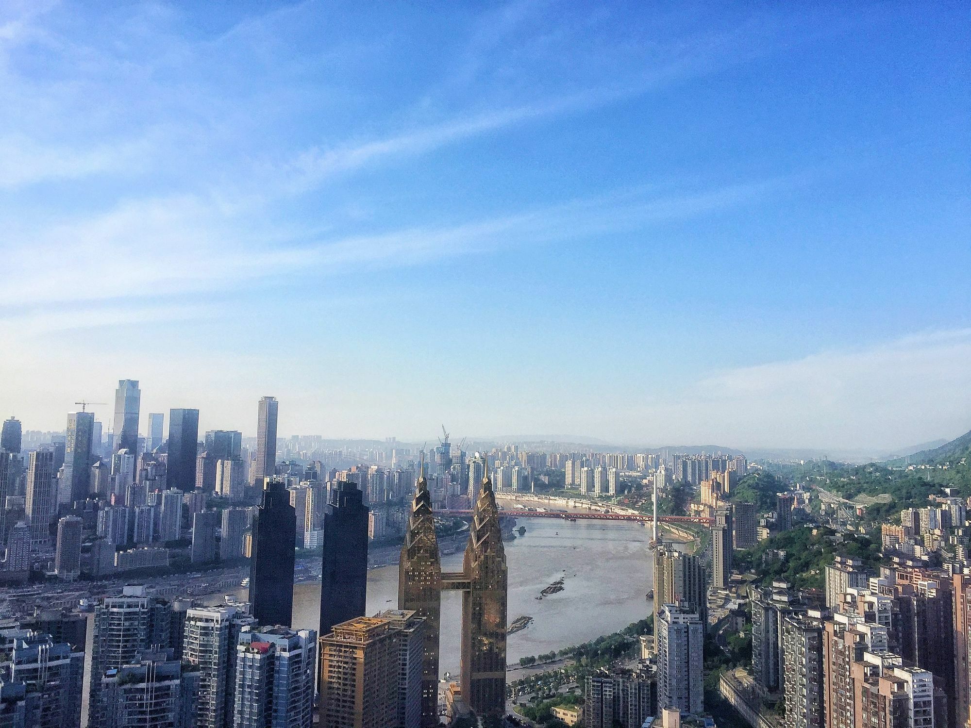 Chongqing Marriott Hotel Dış mekan fotoğraf
